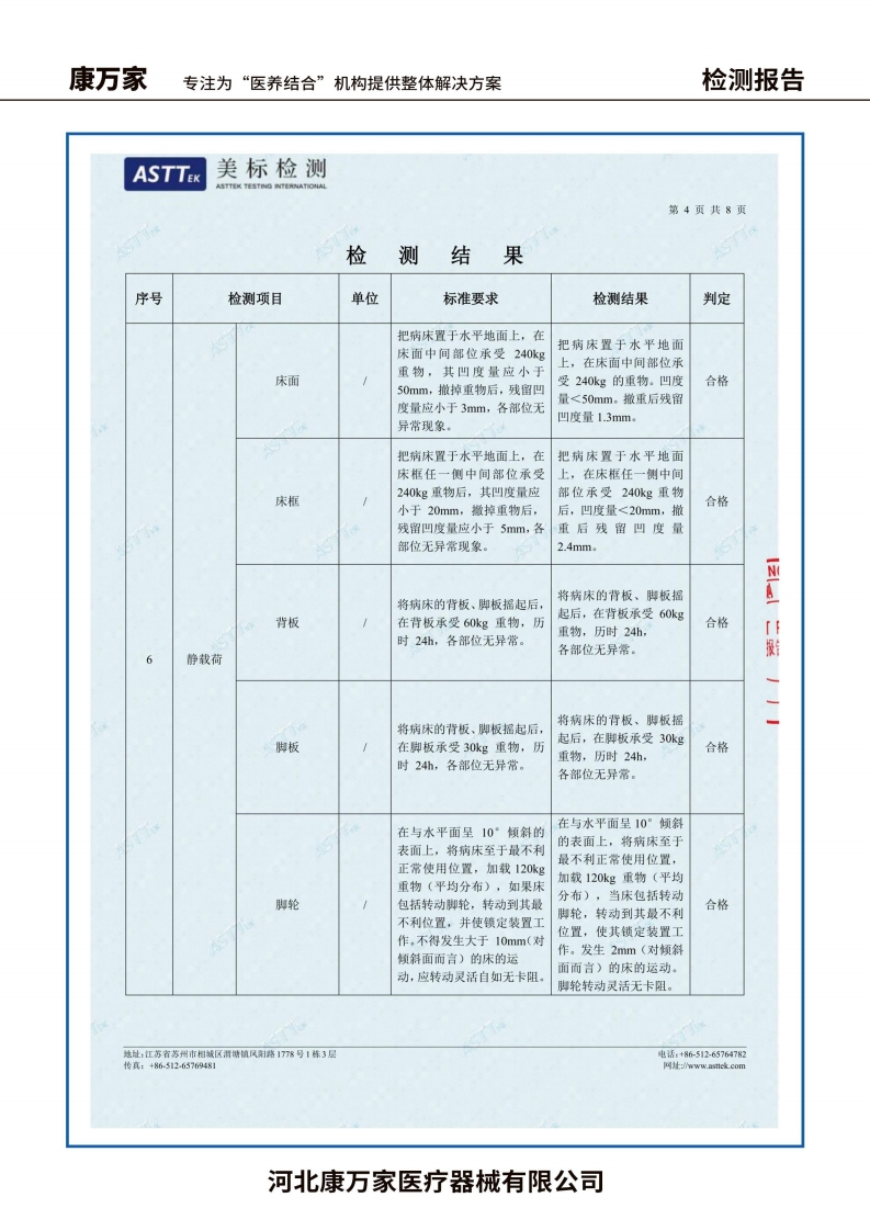 检测报告
