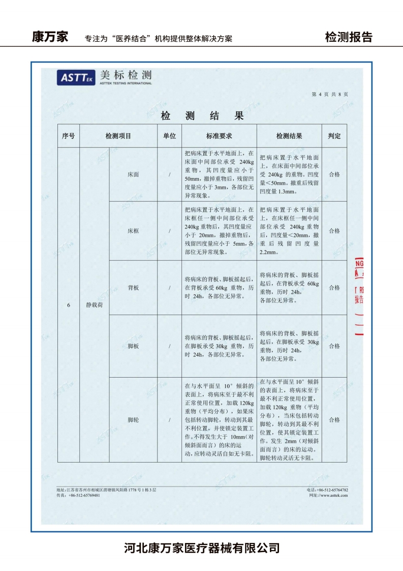 检测报告