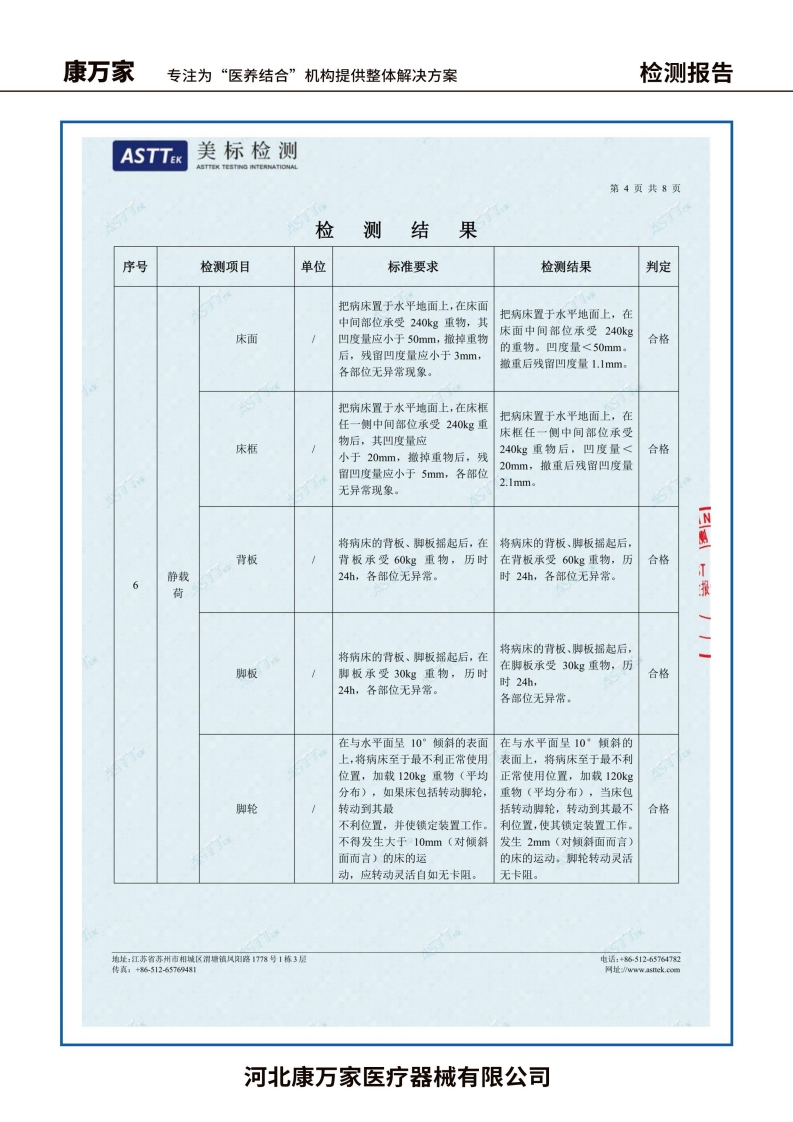 检测报告